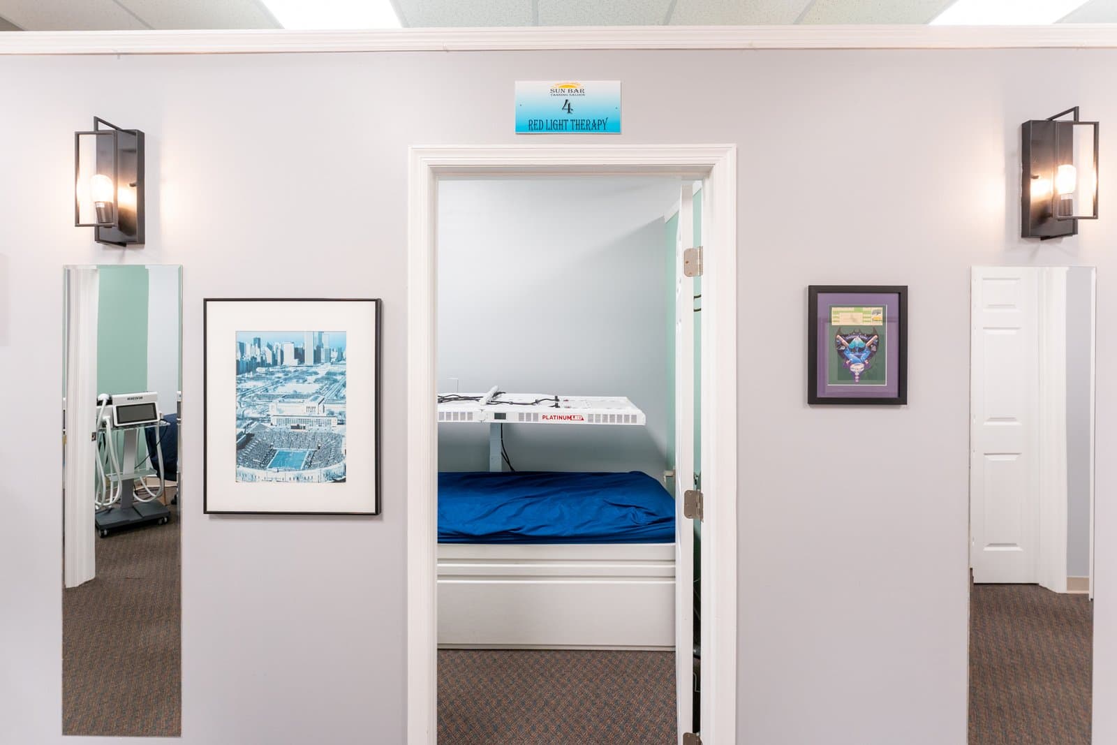 LED red light therapy session in Brandon, FL